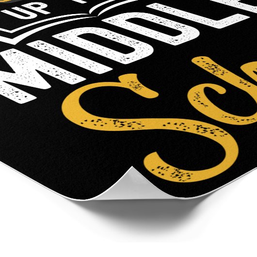 Übergang zur Mittelschule Poster (Ecke)