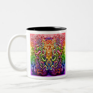 Übergang Zweifarbige Tasse