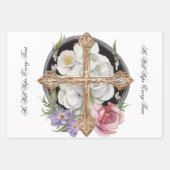 Übergänge und Schriften des Beileids Geschenkpapier Set (Vorderseite 2)