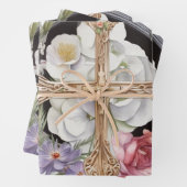 Übergänge und Schriften des Beileids Geschenkpapier Set (Beispiel)