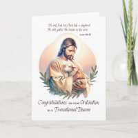 Übergangs-Deakon-Ordination Glückwunsch