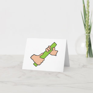 Übergeben des Batons Karte