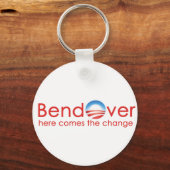 Übergeben für Barack-Obama-Veränderung Schlüsselanhänger (Vorderseite)