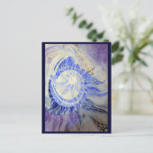 Übergeben Postkarte (Stehend Vorderseite)