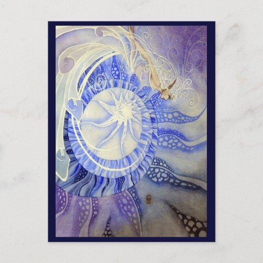 Übergeben Postkarte (Vorderseite)