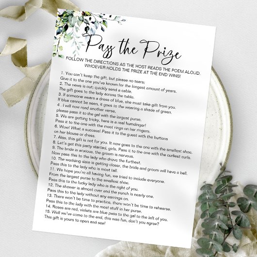 Übergeben Sie das Brautparty des Preises Einladung