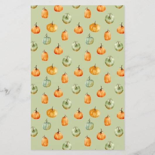 Übergeben Sie das preisgekrönte Baby Dusche - Kürb (Rückseite)