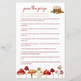 Übergeben Sie das preisgekrönte Baby-Duschspiel Wo