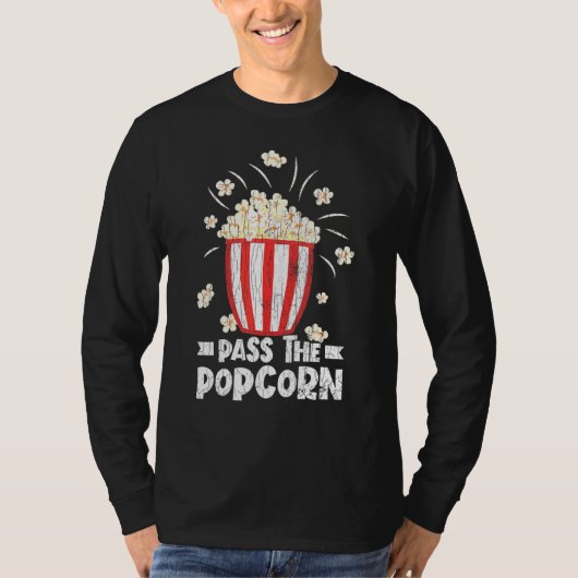 Übergeben Sie den Popcorn Pop Eater Graphic T-Shirt (Vorderseite)