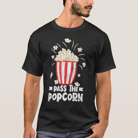 Übergeben Sie den Popcorn Pop Eater Graphic T-Shirt (Vorderseite)