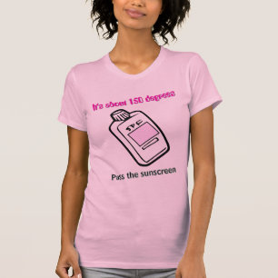 Übergeben Sie den Sonnenschirm T-Shirt