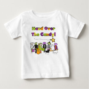 Übergeben Sie die kandy Halloween-Hemden und Gesch Baby T-shirt