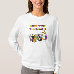 Übergeben Sie die kandy Halloween-Hemden und Gesch T-Shirt