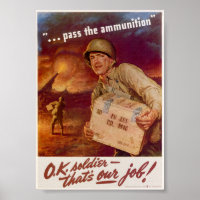 Übergeben Sie die Munition