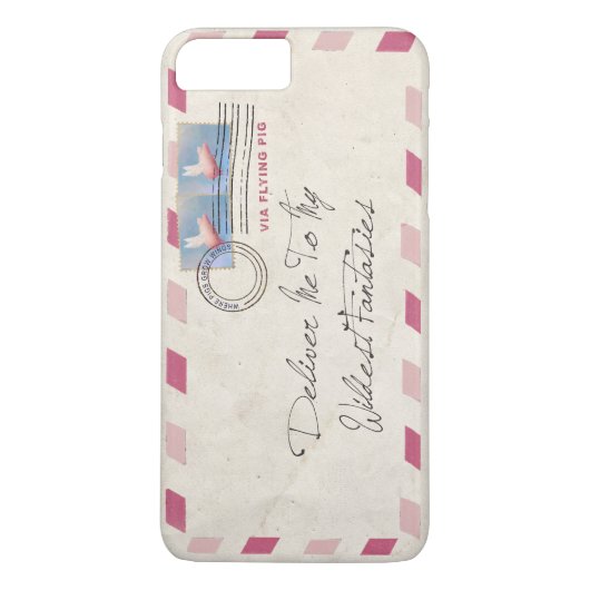 Übergeben Sie sich per Flying Pig Case-Mate iPhone Hülle (Rückseite)