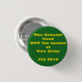 Übergeordnetes Wohl nicht wenig schlechter Knopf Button (Vorne & Hinten)