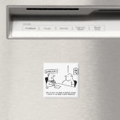 Übergewichtsstörung Sumo Cartoon Magnet (In Situ (Geschirrspüler))