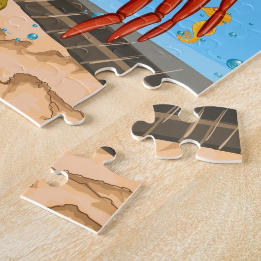 Übergroße Puzzlespiel-Stücke der Puzzle (Seite)