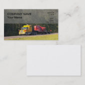 übergroßer halb Flachbett-LKW Visitenkarte (Vorne/Hinten)