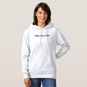 Übergroßes Logo PulloverHoodie für sie Hoodie