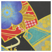 Übergroßes Muster-Kimono Japanergewebe Stoff (Nahaufnahme)