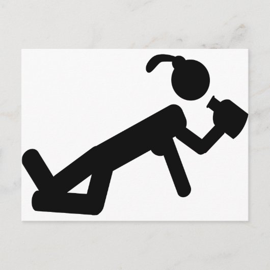 überhängend postkarte (Vorderseite)