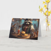 Überhangkarte für Kunden oder Barkeeper Karte (Gelbe Blume)