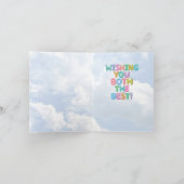 Überhöhte Verlobung Karte (Innenseite)