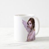Überirdische Engels-Kunst Kaffeetasse (VorderseiteRechts)