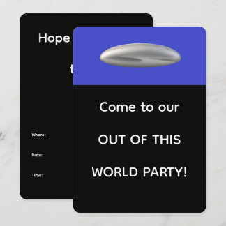 Überirdische Party-Einladung Einladung