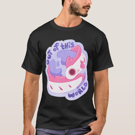 Überirdischer Riesen-Regenbogenfisch T-Shirt (Vorderseite)