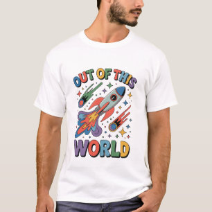 Überirdisches Weltraum-Funny-Inspirierendes Kosmis T-Shirt