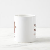 Überkoffeinierte Kaffeebohnen-Energie Kaffeetasse (Mittel)