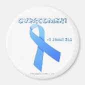 Überkommen! Prostatakrebs Magnet (Vorne)