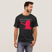 Überkompensieren Sie viel? T-Shirt (Vorne ganz)