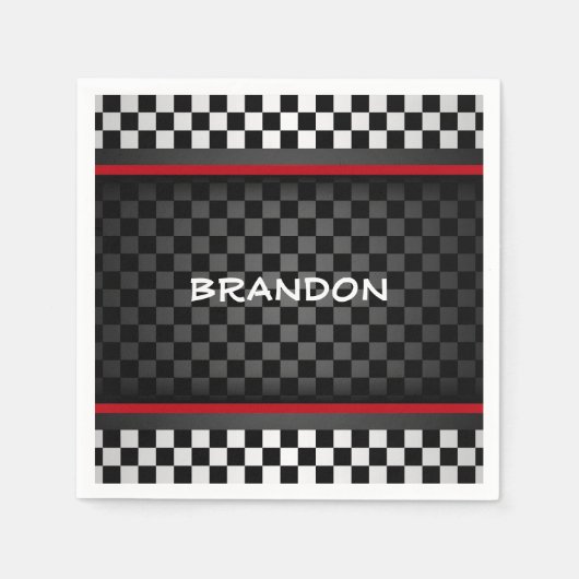 Überkreiste Designpapier Napkins Serviette (Vorderseite)