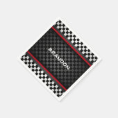 Überkreiste Designpapier Napkins Serviette (Ecke)