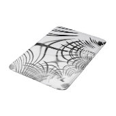 Überkreuzte graue Linien erinnern uns an Zeichnung Badematte (Schrägansicht)