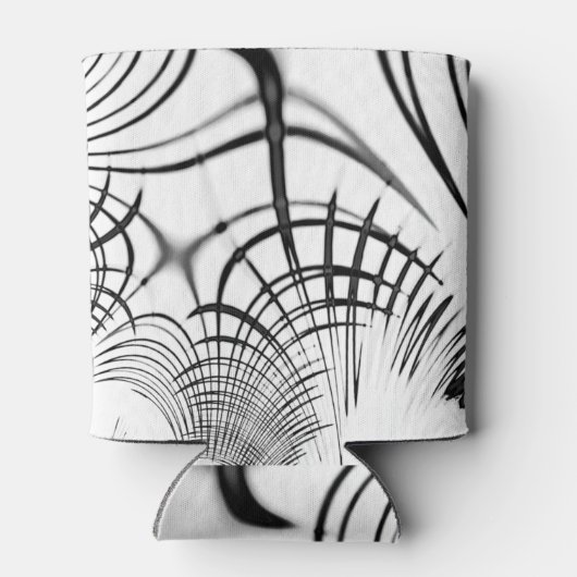 Überkreuzte graue Linien erinnern uns an Zeichnung Dosenkühler (Rückseite)