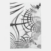 Überkreuzte graue Linien erinnern uns an Zeichnung Geschirrtuch (Vertikal)