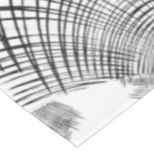 Überkreuzte graue Linien erinnern uns an Zeichnung Tischdecke (Schrägansicht)