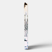 Überkreuzte Linien mit verschiedenen Farben im hel Case-Mate iPhone Hülle (Rückseite / Links)