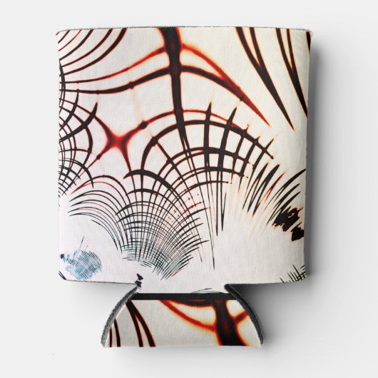 Überkreuzte Linien mit verschiedenen Farben im hel Dosenkühler (Vorderseite)