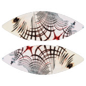 Überkreuzte Linien mit verschiedenen Farben im hel Football (Paneele)