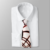 Überkreuzte Linien mit verschiedenen Farben im hel Krawatte (Gebunden)