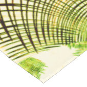 Überkreuzte Linien mit verschiedenen Farben im hel Tischdecke (Schrägansicht)