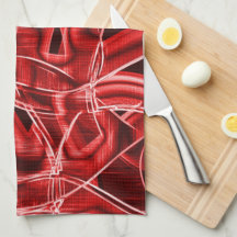 Überkreuzte und überlagerte Papierstreifen