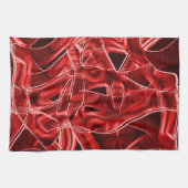 Überkreuzte und überlagerte Papierstreifen Geschirrtuch (Horizontal)