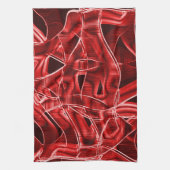 Überkreuzte und überlagerte Papierstreifen Geschirrtuch (Vertikal)