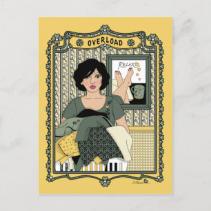 ÜBERLADEN_C_POSTCARD POSTKARTE